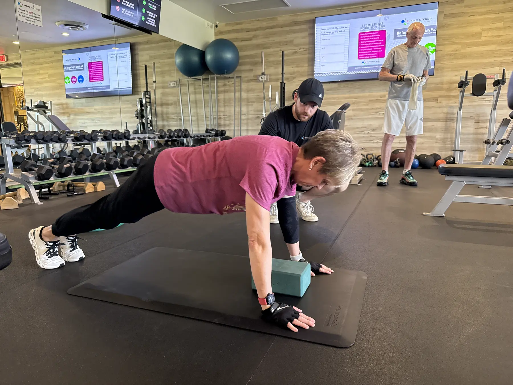 Strength-for-life training session at Prestige Fitness Tucson