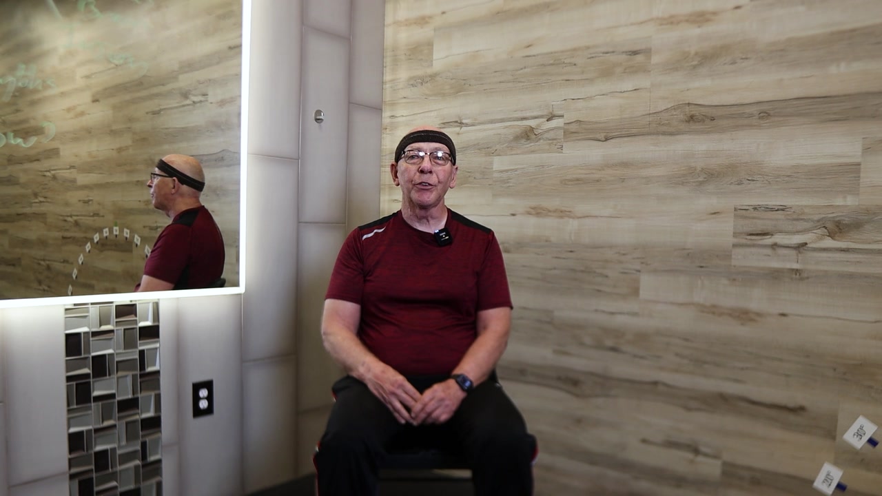 A Prestige Fitness client sharing how training changed his everyday mobility